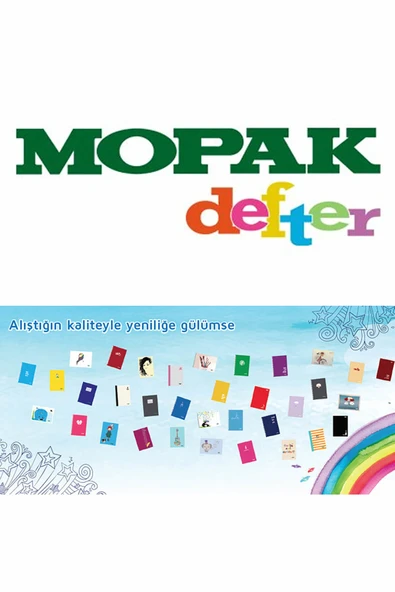 Mopak Okul Defteri A5 40 Yaprak Çizgili ürün görseli 1