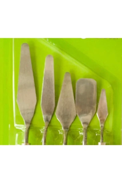 Linea Sanatsal Metal Spatula 5'li Set - Resim 2
