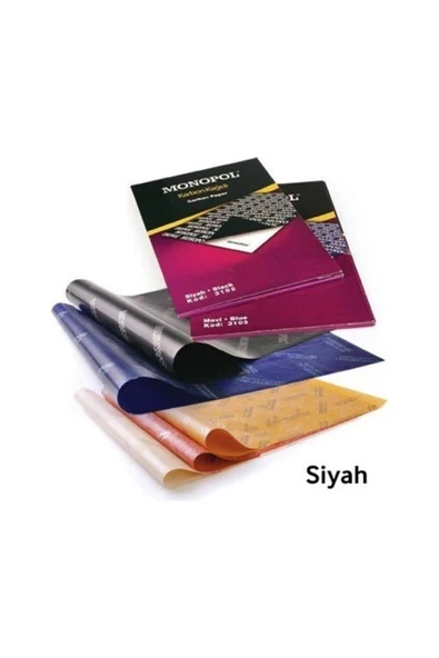 Monopol A4 Karbon Kağıdı 5'li - Siyah 5659428 ürün görseli 1