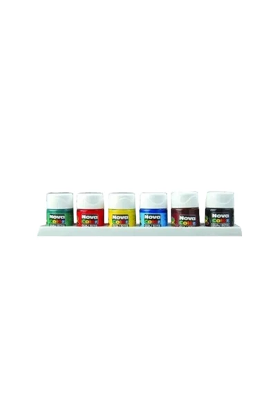 Nova Color Guaj Boya Şişe 6 Renk 25 ML NC-113 ürün görseli 1