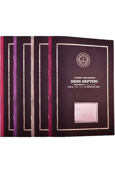 Gülpaş Gülpaş Ders Defteri Yoklamasız Plastik Kapak 8 Derslik 25X35 385 / Gülpaş ürün görseli 1
