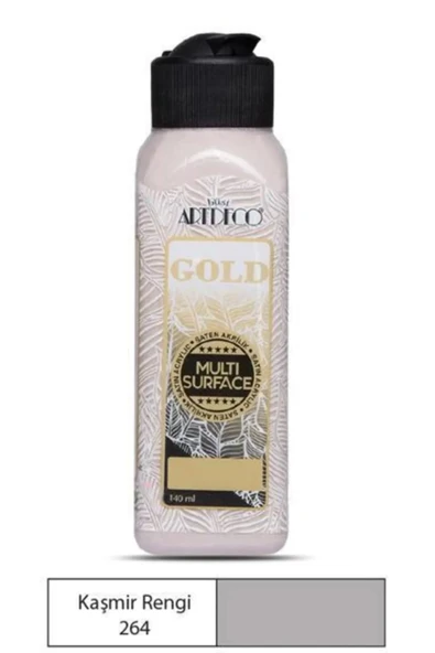 Artdeco Gold Multi Surface Akrilik Boya 140 Ml. 264 Kaşmir Rengi ürün görseli 1