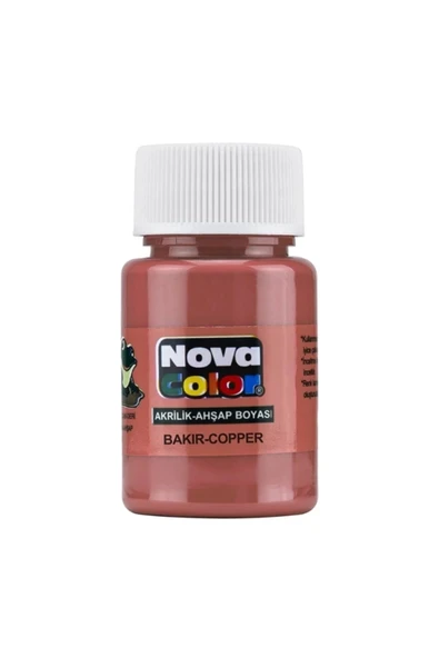 Nova Color BAKIR 30 CC ŞİŞE AKRİLİK BOYA ürün görseli 1