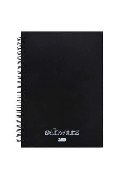 Keskin Siyah Defter 14x20 Cm 60 Yaprak 350500-99 Side ürün görseli 1