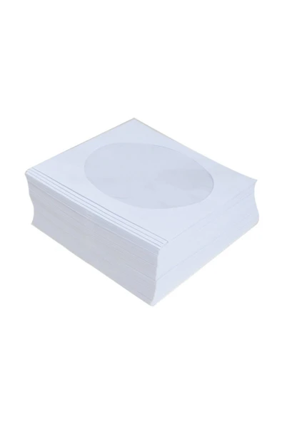 ASİL DOĞAN Cd Zarfı Beyaz - Pencereli - 500 Adet 12,5x12,5 90 Gr ürün görseli 1