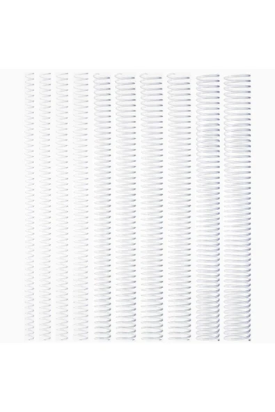 Helezon Plastik Spiral 8 Mm Şeffaf 100'lü Paket ürün görseli 1