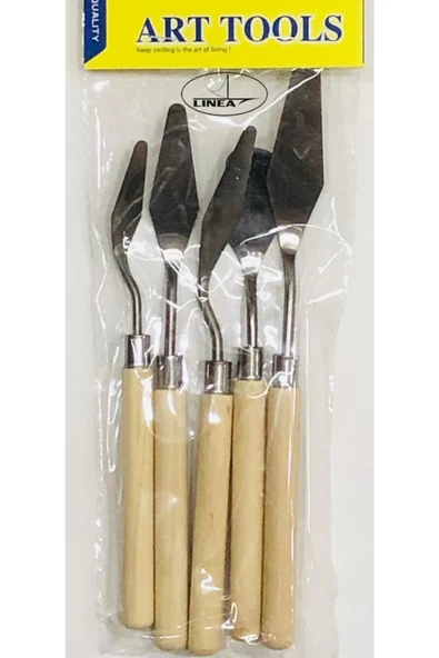 Linea Sanatsal Metal Spatula 5'li Set ürün görseli 1
