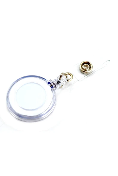 inox Yoyo Yaka Kartlığı Yuvarlak Beyaz 1 Adet ürün görseli 1