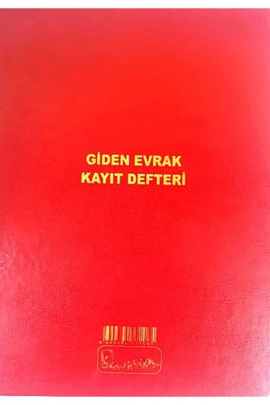Kocaoluk GİDEN EVRAK KAYIT DEFTERİ CİLT KAPAK ürün görseli 1