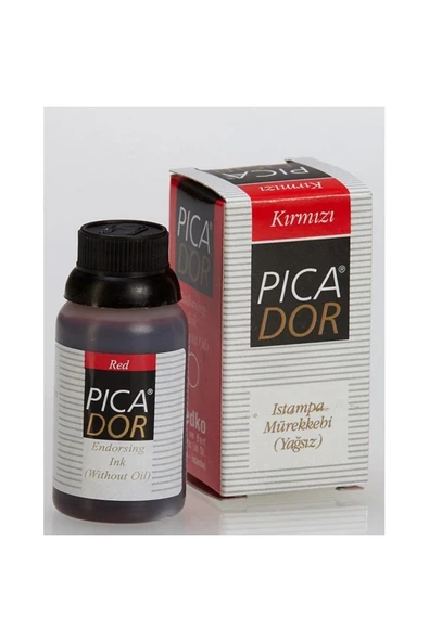 Picador Istampa Mürekkebi Kırmızı 30 Cc ürün görseli 1