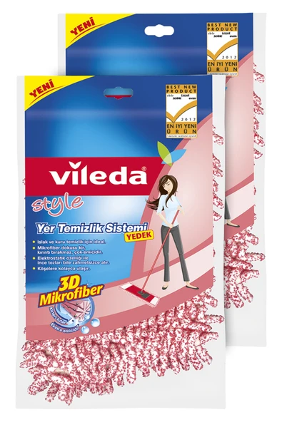 Vileda Pet Pro Universal Yedek Paspas x 2 Paket - Resim 2