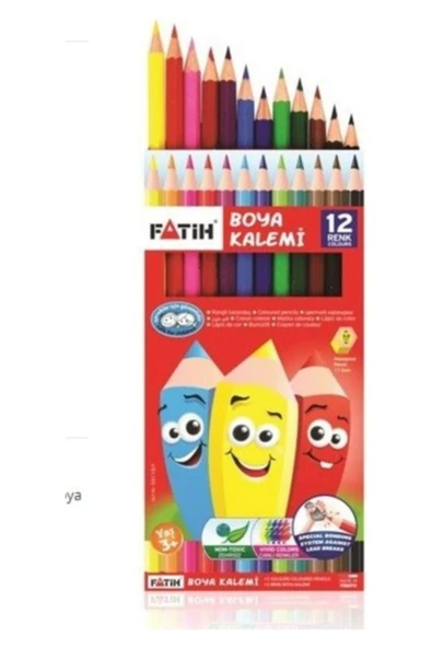 12'li Kuru Boya Tam Boy ürün görseli 1