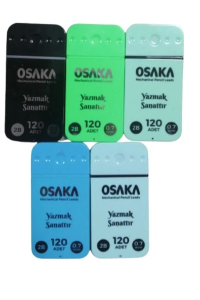 2b 120ad. 0,7 mm Versatil Kalem Ucu 5 Paket ürün görseli 1