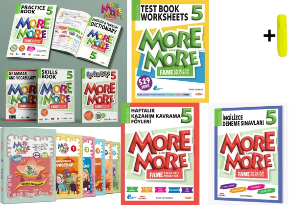More & More 5.Sınıf Tüm Set 7 Kitap Yeni ürün görseli 1