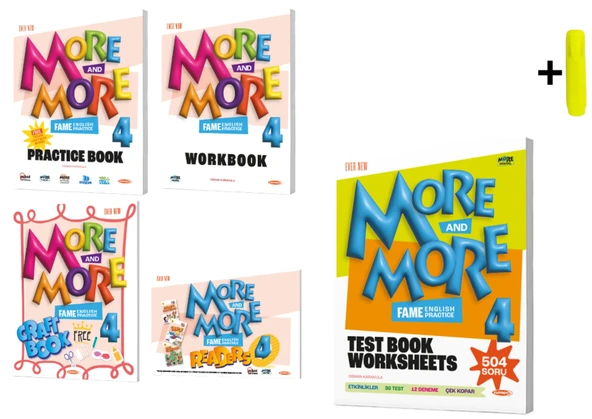 More & More 4.Sınıf Practice Ve Test Book Yeni ürün görseli 1