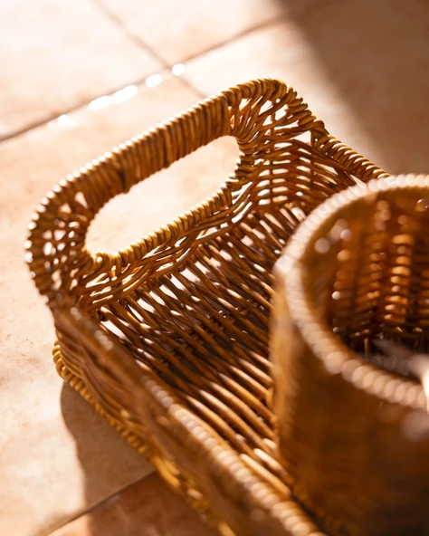 Madame Coco Tomber Organizer - Naturel - Resim 3