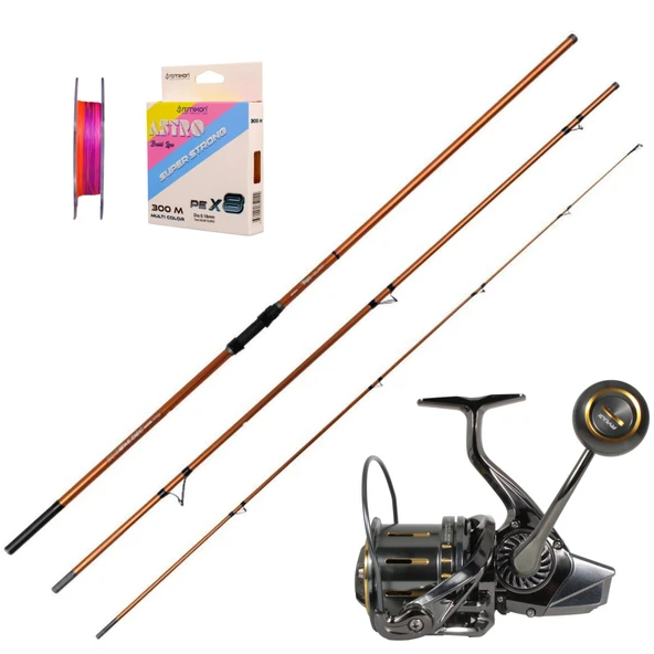 Ryuji Momentum 10000 - Okuma Trio Rex 420cm Surf Olta Seti ürün görseli 1