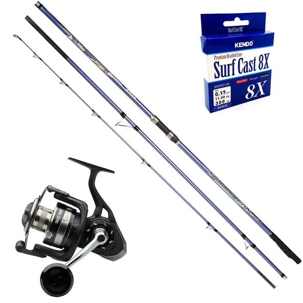 Savage Gear Sgs8 8000 - Ryuji Bosphorus 420cm Surf Olta Seti ürün görseli 1