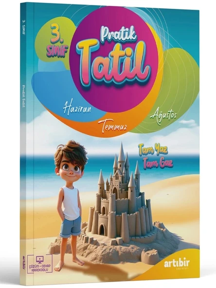 Artıbir Yayınları 3. Sınıf Pratik Yaz Tatili 4. Sınıfa Geçenler İçin ürün görseli 1