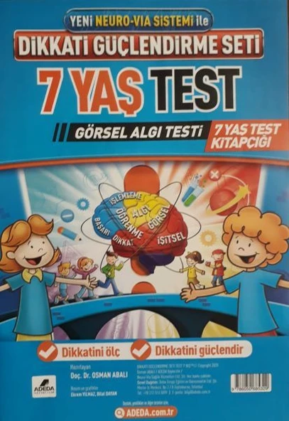 Dikkati Güçlendirme Seti 7 Yaş Test ürün görseli 1