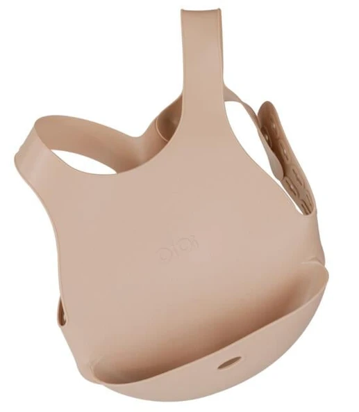Silikon Mama Önlüğü Bubble Beige ürün görseli 1