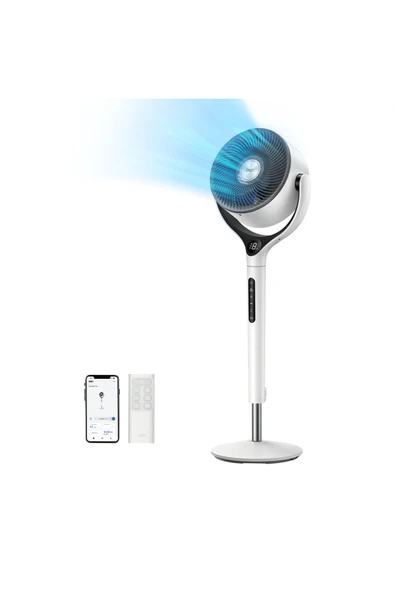 DREO TurboPoly 565S Akıllı Sessiz Vantilatör WiFi Kumandalı Geniş Açılı Fan ürün görseli 1