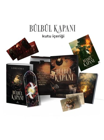 Bülbül Kapanı 1 Hediyeli Özel Kutu (Ciltli) ürün görseli 1