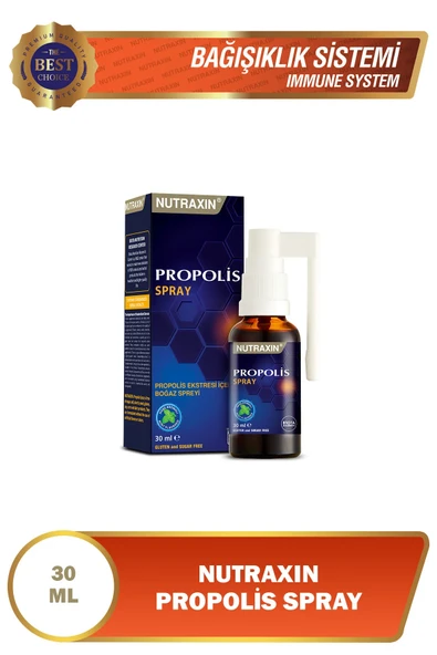 Nutraxin Propolis Boğaz Spreyi 30 ml ürün görseli 1