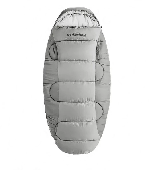 Naturehike Ps400 Oval Uyku Tulumu -12°C Gri Renk ürün görseli 1