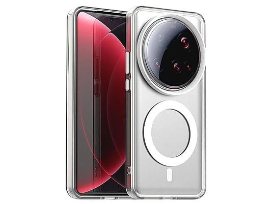 Xiaomi 15 Ultra Uyumlu M-Safe Şarj Özellikli MPL Sert Mika Telefon Kılıfı Şeffaf ürün görseli 1