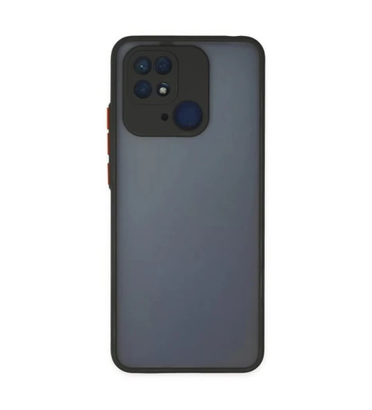 Xiaomi Redmi 10c Kılıf Montreal Silikon Kapak - Siyah ürün görseli 1