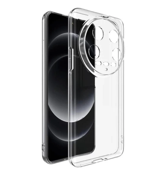 Xiaomi 15 Ultra Uyumlu Şeffaf Silikon Kılıf ürün görseli 1