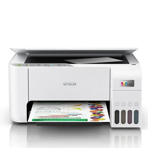 Epson EcoTank L4360 Wi-Fi Tarayıcı + Yazıcı + Fotokopi Renkli Çok Fonksiyonlu Tanklı Yazıcı ürün görseli 1