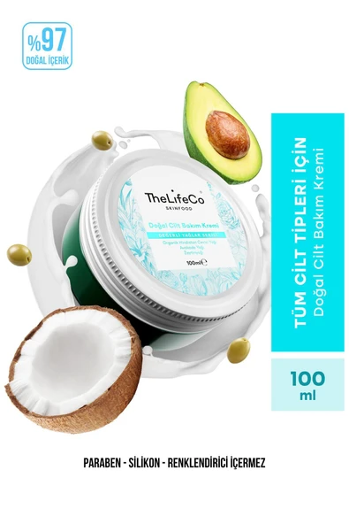 THE LİFECO Skinfood Değerli Yağlar Serisi Doğal Cilt Bakım Kremi 100 Ml ürün görseli 1