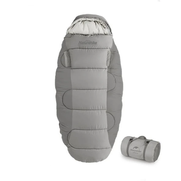 Naturehike Ps200 Uyku Tulumu -4 Derece Gri ürün görseli 1