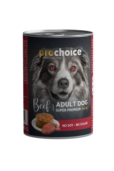 ProChoice Beef Biftek Etli Tahılsız Köpek Konservesi 400 GR ürün görseli 1