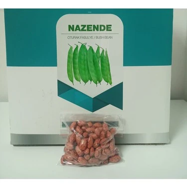 BİOTEK NAZENDE OTURAK FASULYE TOHUMU 100 GR 1 ADET ürün görseli 1