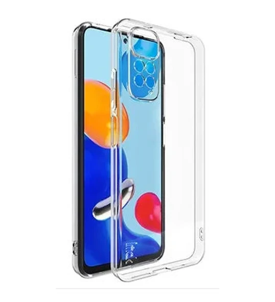 Xiaomi Redmi Note 11 Pro Şeffaf Tıpalı Yumuşak Slikon Kılıf ürün görseli 1