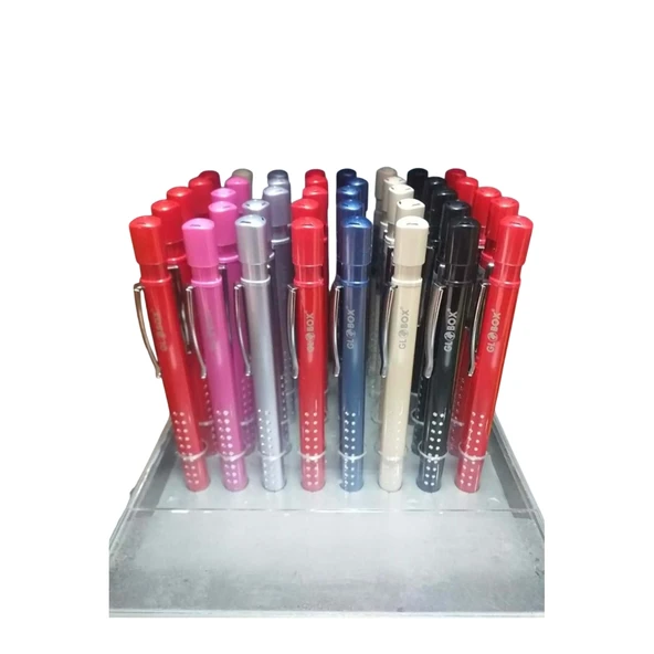Globox Versatil Kalem (Mekanik Kurşun Kalem) 0,7 Mm Metal 3744 (24 Lü Paket) ürün görseli 1