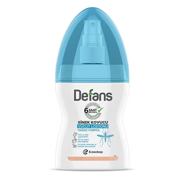 Defans Sinek Kovucu Vücut Losyonu Yağsız Formül 100 ml ürün görseli 1