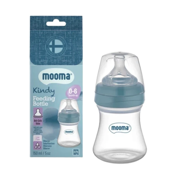 Mooma Kindy Biberon BPA Free 0-6 ay 150 ml ürün görseli 1