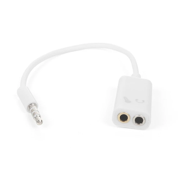 DARK 4 PIN 3.5MM STEREO ERKEK/2x3.5MM STEREO DISI CEVIRICI Y KABLO(DK-CB-AU ürün görseli 1