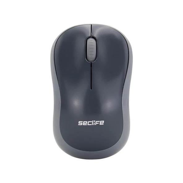 Seclife SLM-2035 Usb Silver Grey 2.4Ghz Optik Kablosuz Mouse ürün görseli 1
