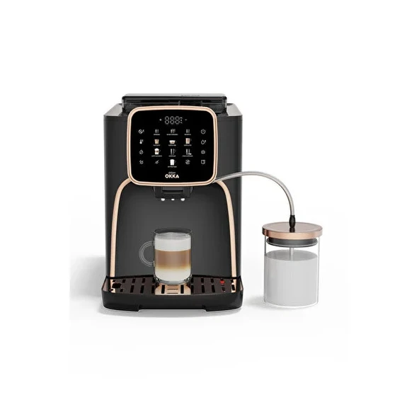 ARZUM OKKA ESPRESSO PRO M TAM OTOMATİK ESPRESSO MAKİNESİ BAKIR ürün görseli 1