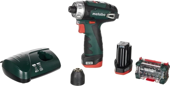 METABO POWER MAXX BS + Bitbox Akülü Matkap Seti (600079510) ürün görseli 1
