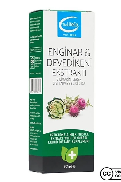 THE LİFECO The Lifeco Enginar Deve Dikeni Ekstraktı Sıvı Bitkisel Karışım 150 Ml ürün görseli 1