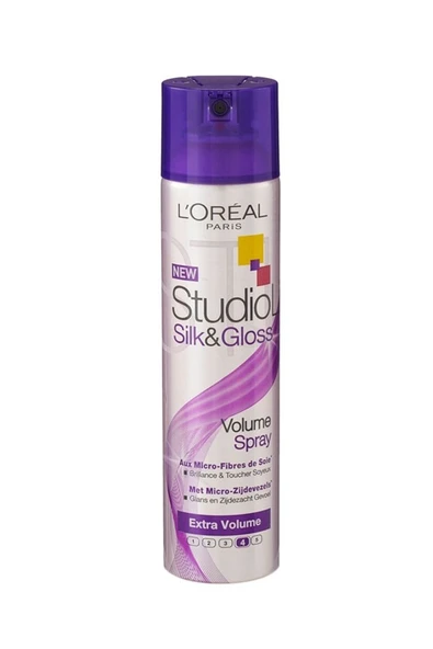 L'OREAL PARİS Hacim Veren Saç Spreyi - Studio Silk&Glos Volume 250 mL 3600521768969 ürün görseli 1