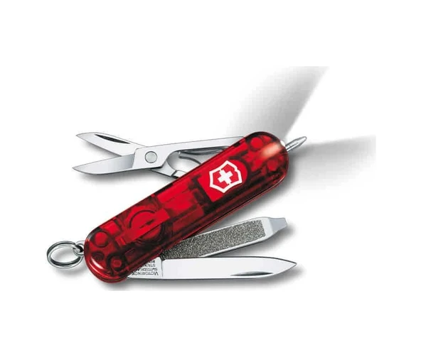 Victorinox Vt 0.6226.t Kamp Çakı Signature Lite Şeff Kırmızı ürün görseli 1