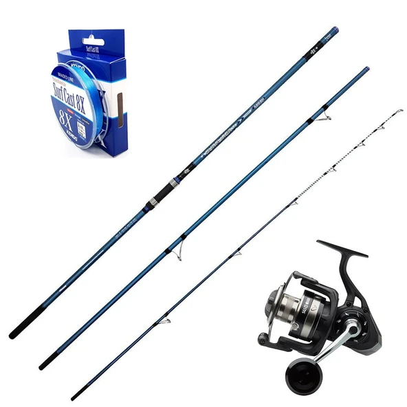 Savage Gear Sgs8 8000 - Okuma Surfliner 420cm 100-250gr Surf Olta Seti ürün görseli 1