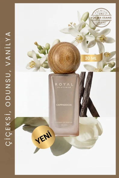 Cappadocia 30 Ml Unisex Niche Parfüm Sümbülteber Vanilya kremsi Yumuşak ürün görseli 1